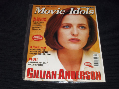#8 MOVIE IDOLS MAGAZINE - GILLIAN ANDERSON POSTER ISSUE - E 13776
