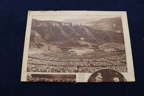 1927 MAY 1 NEW YORK TIMES PICTURE SECTION - BOBBY JONES - NP 8882