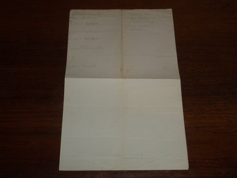 1922 AUGUST THE BURLINGTON HOTEL BILL - CORK STREET PICCADILLY LONDON - K 1118