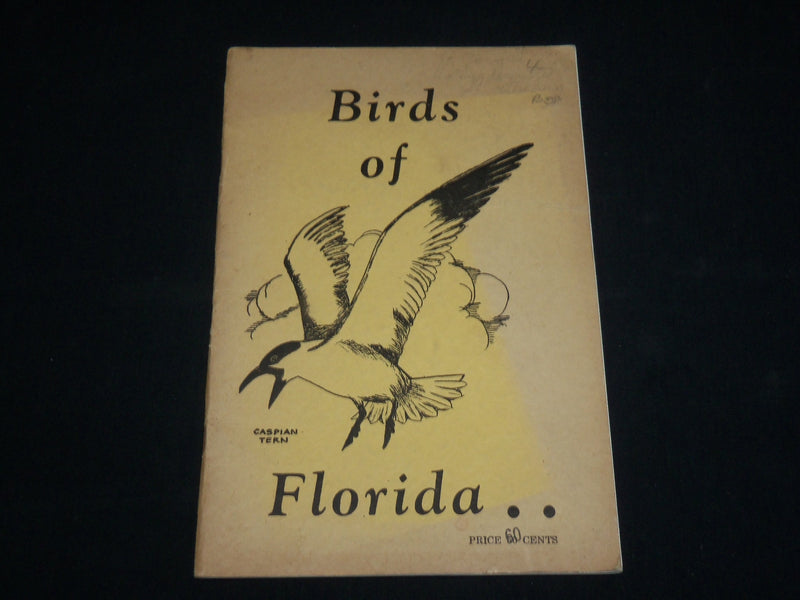 1945 BIRDS OF FLORIDA SOFTCOVER BOOK BY FRANCIS MYLY HALL - J 6563