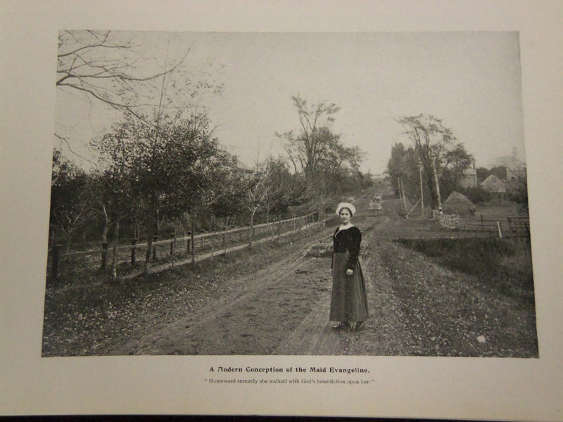 EARLY 1900'S THE EVANGELINE LAND VIEW BOOK - GREAT PHOTOS - J 2075