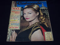 1960 DECEMBER 6 CINEMONDE MAGAZINE - ANITA EKBERG COVER - E 24825