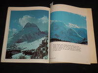 1972 GLACIER NATIONAL PARK TOUR BOOK - WINTER OF THE SLEEPING GIANTS - J 8890