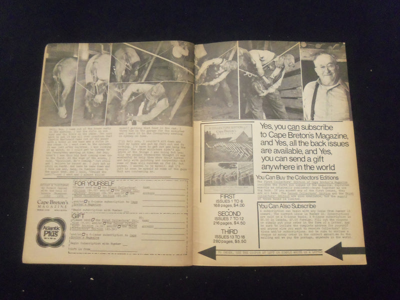 1979 JUNE CAPE BRETON'S MAGAZINE- HISTORY & FUTURE OF CAPE BRETON ISLAND- B 439U