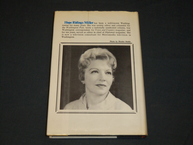 1969 EMBASSY ROW BOOK INSCRIBED BY HOPE RIDINGS MILLER - FIRST EDITION - D 546