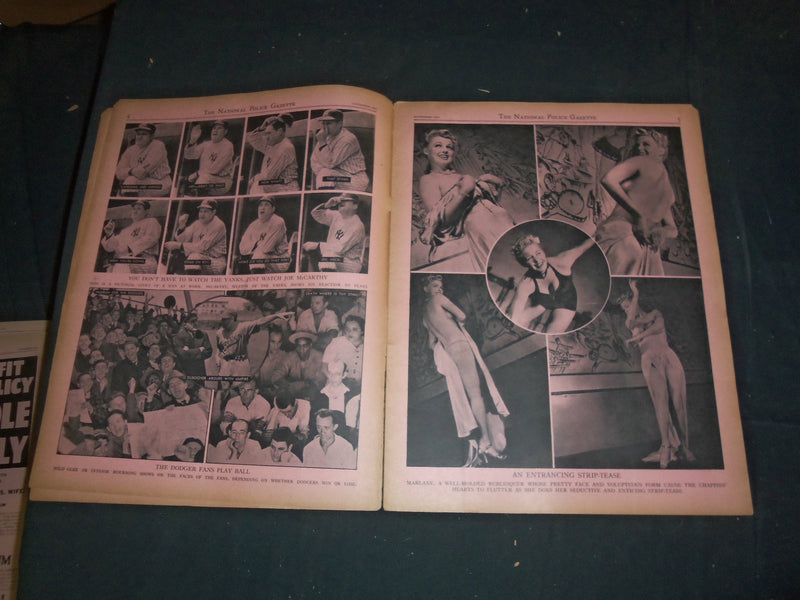 1941 NOVEMBER THE NATIONAL POLICE GAZETTE MAGAZINE - ANNE MACE - B 5889