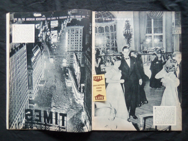 1938 JANUARY 17 LIFE MAGAZINE - TEXAS TANKS - L 61