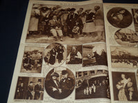 1922 APRIL 9 NEW YORK TIMES PICTURE SECTION - BATTLE FLAGS -NICE PHOTOS- NT 9481
