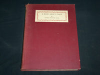 1920 A BOOK ABOUT PARIS HARDCOVER BOOK BY GEORGE AND PEARL ADAM - KD 6927