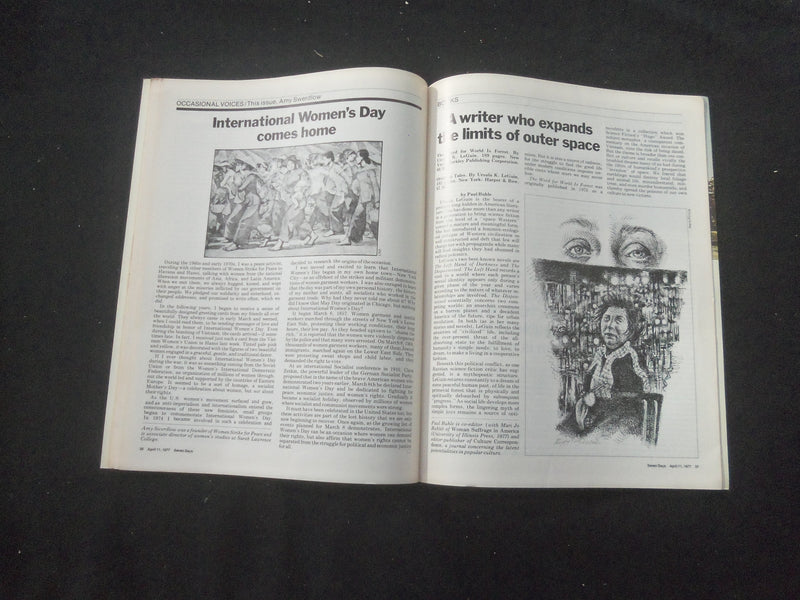 1977 APRIL 11 SEVEN DAYS MAGAZINE- COFFEE, WHO'S MAKING ALL THE MONEY - SP 1521N