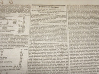 1833 SEPT 21 NATIONAL INTELLIGENCER NEWSPAPER - SENATOR RIVES SPEEECH - NP 4840