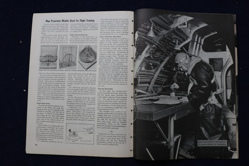 1943 JUNE 1 & AUGUST 1 BUAER NEWS LETTER MAGAZINE - LOT OF 2 - K 662