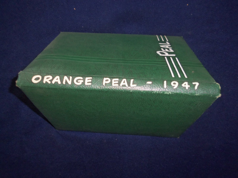 1947 ORANGE PEAL ORANGE HIGH SCHOOL YEARBOOK - ORANGE, NEW JERSEY - YB 3065