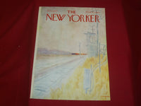 1973 OCTOBER 1 NEW YORKER MAGAZINE FRONT COVER ONLY - GREAT ART FOR FRAMING
