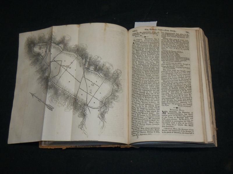 1827 THE GENTLEMAN'S MAGAZINE HISTORICAL CHRONICLE BOUND VOLUME NO 97 - KD 3370E