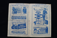 1956 TOTOWA DRIVE-IN MOVIE PROGRAM - MARILYN MONROE IN BUS STOP - K 1874