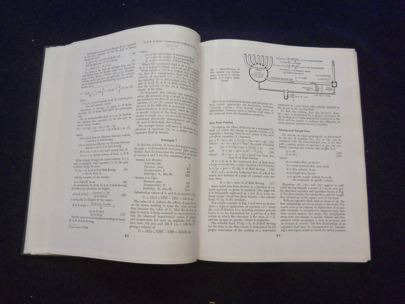 1960 STEAM ITS GENERATION AND USE HARDCOVER BOOK - BABCOCK & WILCOX CO.- KD 8343