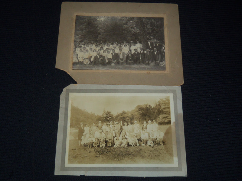 1800'S-1900'S GROUP PHOTOS MOUNTED LOT OF 8 - #177
