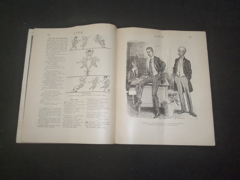 1920 JANUARY 29 LIFE MAGAZINE - FOR THE BEST TITLE $800 WILL BE GIVEN - L 770K