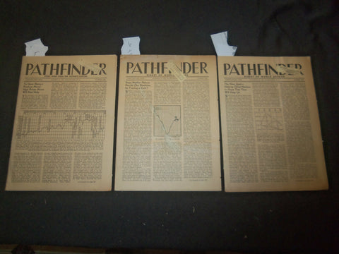 1935 PATHFINDER MAGAZINE - LOT OF 3 - J 6378
