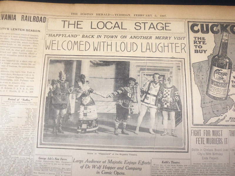 1907 FEB 5 THE BOSTON HERALD-HARRY THAW FELT HE WAS DIRECTED BY PROVIDENCE-BH 31