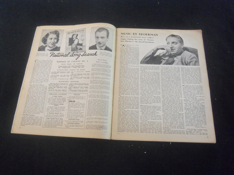 1939 NOVEMBER 10 RADIO GUIDE MAGAZINE - ONA MUNSON COVER - SP 9517T