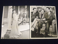 1945-1964 ACTRESS SIGNE HASSO PRESS PHOTOS LOT OF 5 DIFFERENT - STAMPED - J 1793