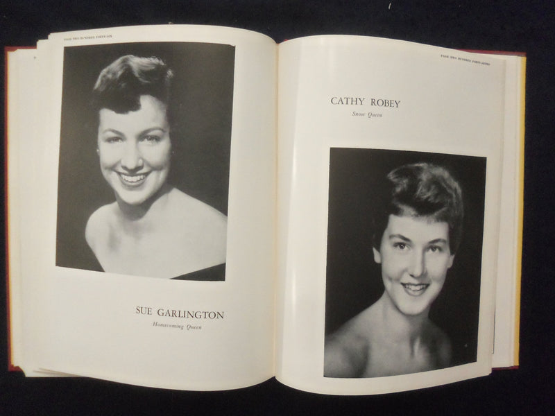 1956 THE SENTINAL MONTANA STATE UNIVERSITY YEARBOOK -MISSOULA, MONTANA - YB 3295