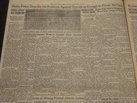 1963 NOVEMBER 24 NEW YORK TIMES - KENNEDY'S BODY LIES IN WHITE HOUSE - NT 7172