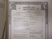 1928 MAY 20 THE AMERICAN ARCHITECT MAGAZINE - GREAT PHOTOS & ADS - ST 2959