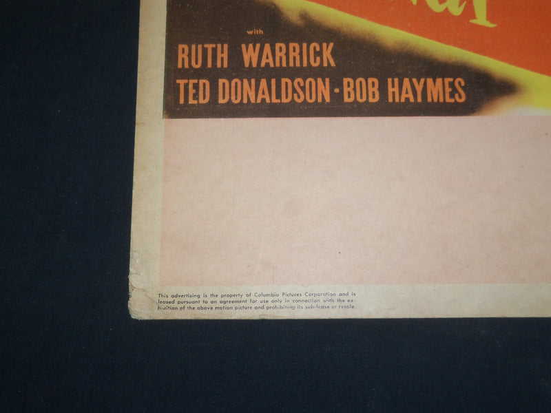1944 MR. WINKLE GOES TO WAR MOVIE POSTER - EDWARD G. ROBINSON - P 497