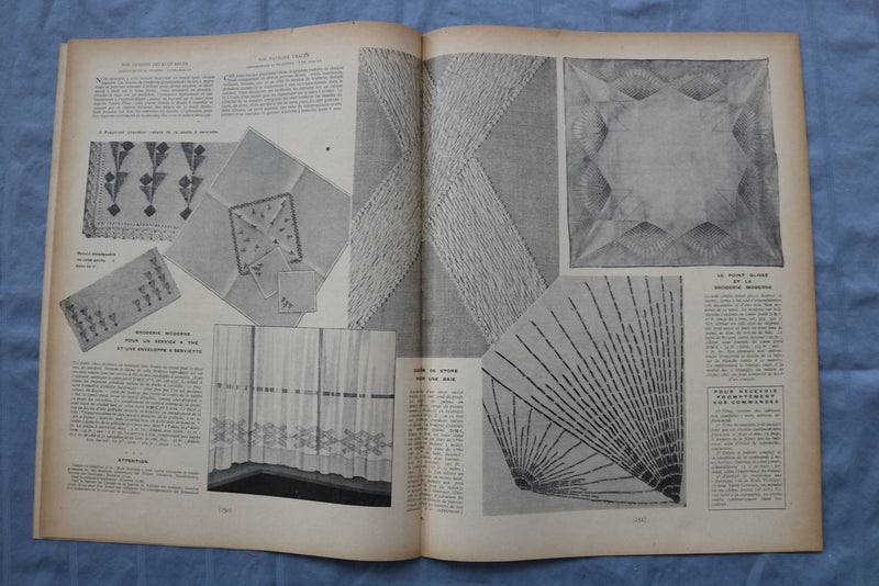 1936 APRIL 4 MODE PRATIQUE MAGAZINE - ROBE DU SOIR - FRENCH - E 26448