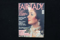 1990 AUGUST 1 FAIR LADY MAGAZINE - ELIZABETH TAYLOR COVER - E 24441
