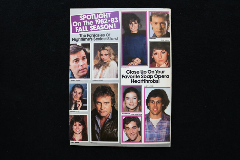 1982 WHO'S WHO IN TV MAGAZINE - TOM SELLECK-SCOTT BAIO COVER - E 24360