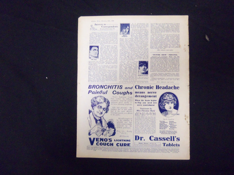 1924 JANUARY 12 PICTURE SHOW MOVIE MAGAZINE - MARY PICKFORD - ST 2465