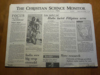 1968 JAN 5 THE CHRISTIAN SCIENCE MONITOR - HUKS TWIST FILIPINO ARM - NP 4617