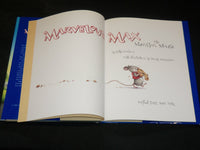 2003 MARVELOUS MAX THE MANSION MOUSE BOOK INSCRIBED BY PATTY ROWLAND - KD 6013