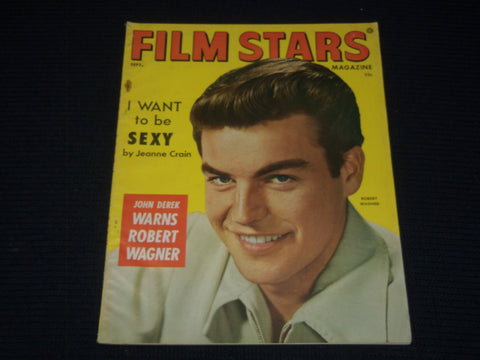1954 SEPTEMBER FILM STARS MAGAZINE - ROBERT WAGNER COVER - E 16317