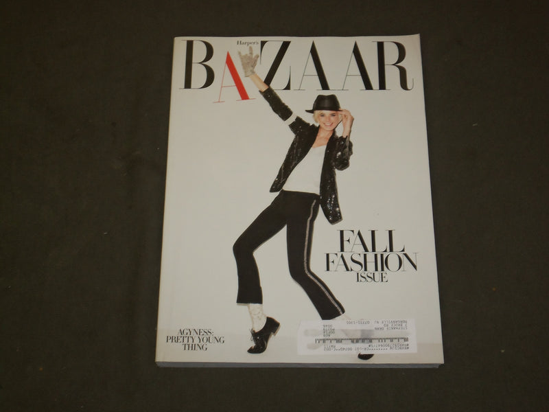 2009 SEPTEMBER HARPER'S BAZAAR MAGAZINE - AGYNESS DEYN COVER - B 3631