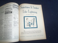 1947 AUGUST REDBOOK MAGAZINE - SOMETIMES IT STRIKES LIKE LIGHTNING - SP 6257I