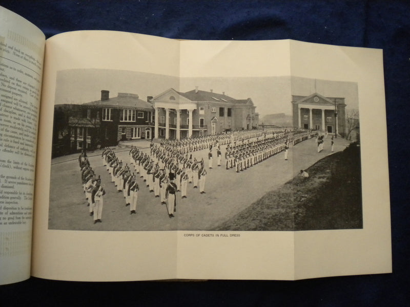 1926 STAUNTON MILITARY ACADEMY SOFTCOVER BOOK - STAUNTON, VIRGINIA - KD 8107