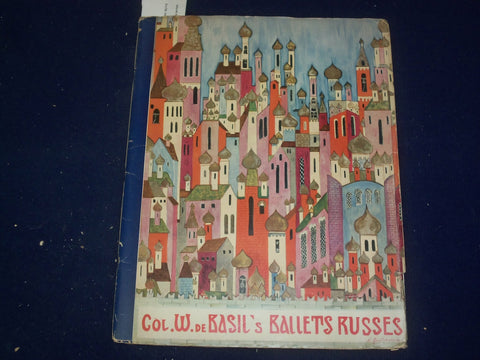 1935 COL. DE BASIL'S BALLET RUSSES DE MONTE CARLO PRGM-RIABOUCHINSKA SIG.-J 4837