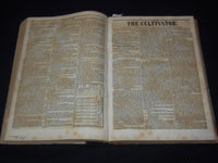 1838-1839 THE CULTIVATOR MAGAZINE BOUND VOLUME NO. 5 - KD 3351M