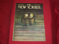 1972 SEPTEMBER 16 NEW YORKER MAGAZINE FRONT COVER ONLY - GREAT ART FOR FRAMING