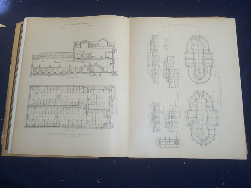 1904 SEPTEMBER THE BRICKBUILDER MAGAZINE - AN ARCHITECTURAL MONTHLY - ST 528C