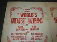 1970'S WATERLOO MUSIC FESTIVAL WORLD'S GREATEST JAZZBAND POSTER LOT OF 2 - P 117