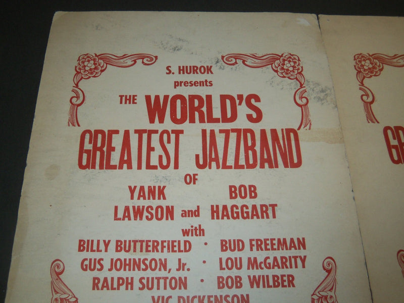 1970'S WATERLOO MUSIC FESTIVAL WORLD'S GREATEST JAZZBAND POSTER LOT OF 2 - P 117