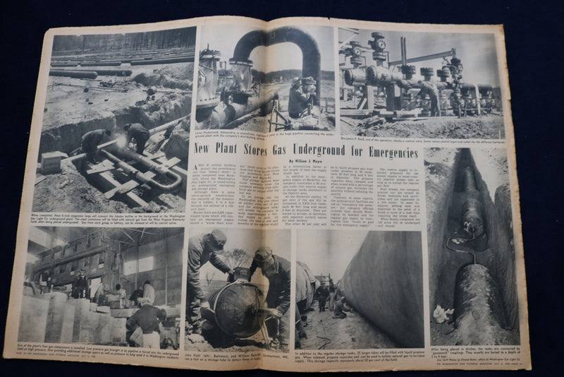 1952 JULY 6 WASHINGTON STAR PICTORIAL MAGAZINE - WATER SPORTS COVER - E 23323