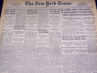 1930 NOVEMBER 7 NEW YORK TIMES - TUNNEY DISCLOSES POLITICS IN BOXING - NT 1572