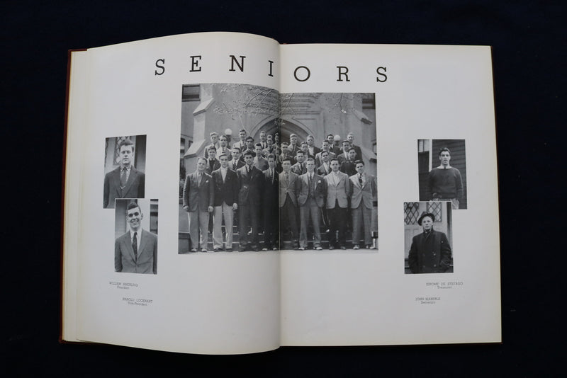 1937 OCTOPUS MONTCLAIR ACADEMY SCHOOL YEARBOOK - MONTCLAIR, NJ - YB 3453